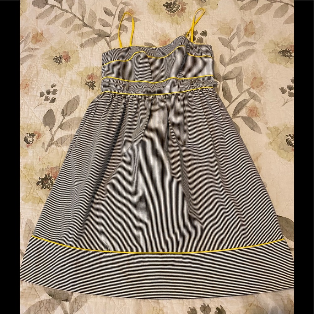 ModCloth London Times Stripe Baby Doll Dress